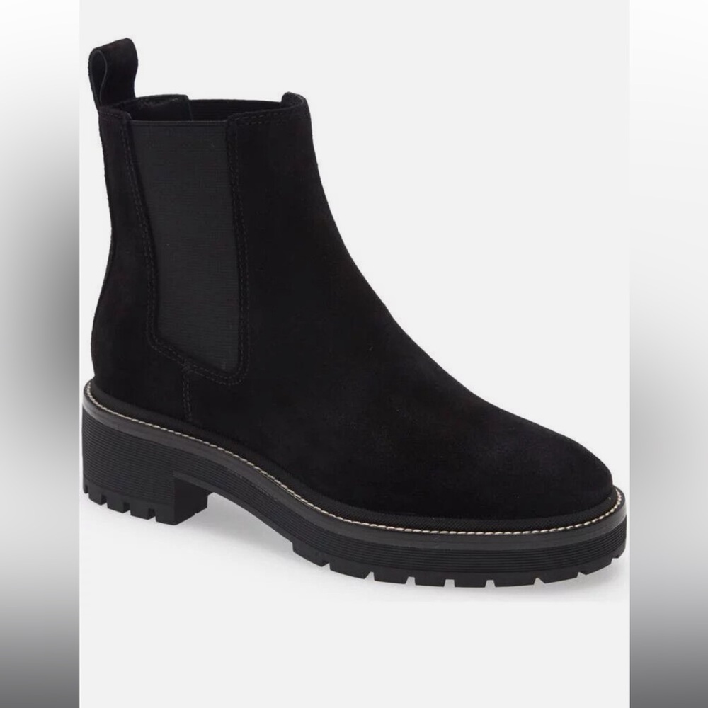 Tory Burch Chelsea Boot Suede Leather 11
